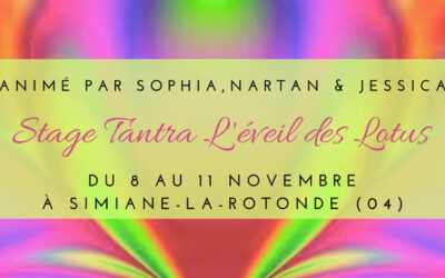 Stage Tantra L’Eveil des Lotus